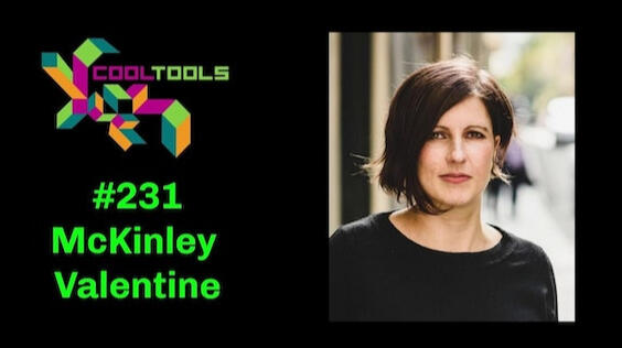 Cool Tools #231 McKinley Valentine banner